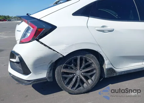2021 Honda Civic Sport from USA, damaged, VIN SHHFK7H46MU223377